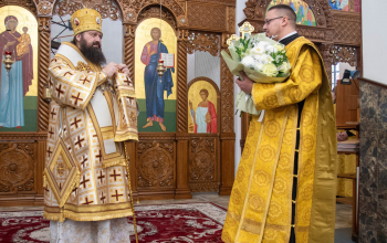 Соборная архиерейская Литургия в кафедральном соборе