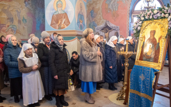 Торжественное богослужение в день почитания Логойской иконы Божией Матери «Знамение»