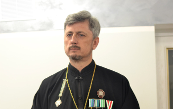 Прихожане храма Рождества Христова поздравили о. Александра с юбилеем