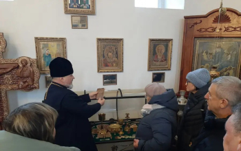 Работники учреждений образования посетили храм Святого Архангела Михаила