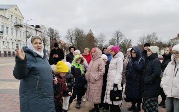 Экскурсия в Полоцк учеников воскресной школы храма Рождества Христова