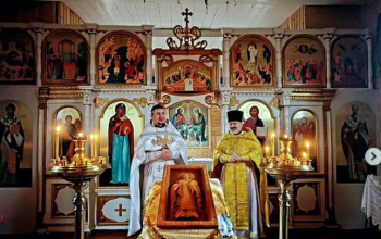 Престольный праздник храма святителя Николая Чудотворца в деревне Ляховка