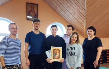 Занятие спортом в спортзале храма Рождества Христова
