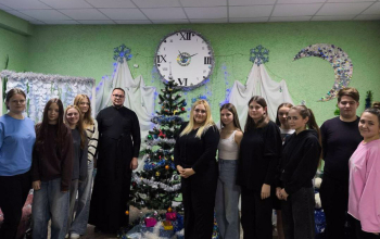 Диакон Владимир Букштунович встретился с учащимися педагогического колледжа