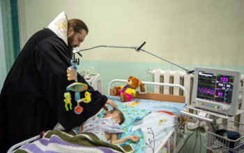 Таинства Крещения и Причащения в Борисовском специализированном доме ребенка