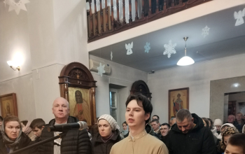 Праздничное богослужение в храме Рождества Христова