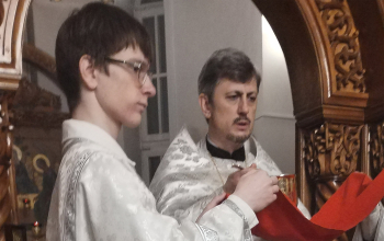 Праздничное богослужение в храме Рождества Христова