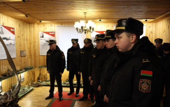 Новое пополнение правоохранителей Борисовщины посетили храм Святого Архангела Михаила