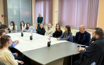 Встреча с учениками СШ №25