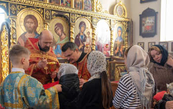 В храме Минской иконы Божией Матери г. Смолевичи