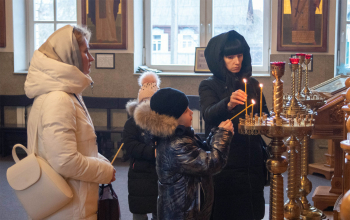 Представители борисовских промышленных предприятий и организаций посетили храм Рождества Христова