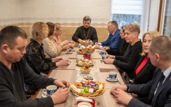 Представители борисовских промышленных предприятий и организаций посетили храм Рождества Христова