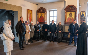Представители борисовских промышленных предприятий и организаций посетили храм Рождества Христова
