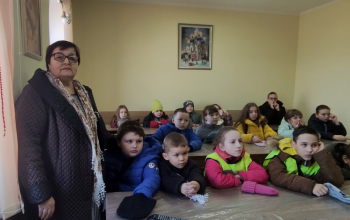 В дни весенних каникул учащиеся школ города посетили храм Рождества Христова