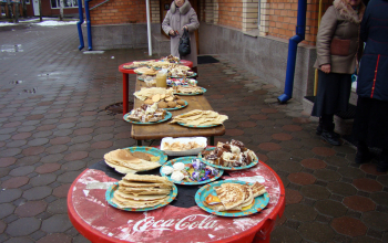 Масленица в храме Рождества Христова