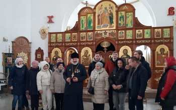 Представители ОАО “Минский тракторный завод” посетили храм Святого Архангела Михаила