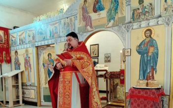 Пасха 2025: Пасхальное богослужение в приходе храма блгв. князей Бориса и Глеба