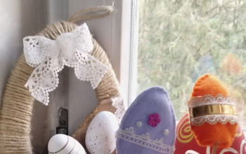 Пасха 2025: Украсили храм и территорию храма к празднику