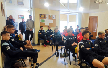 Епископ Амвросий освятил «Борисов-Арену»