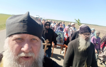 Иерей Александр Лукьянович принял участие в общеепархиальном крестном ходе