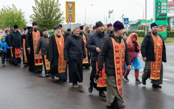 Завершился Пасхальный общеепархиальный крестный ход