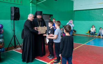 Пасхальный спортивный праздник «Папа, мама, я — спортивная семья!» в ГУО «Средняя школа № 24»