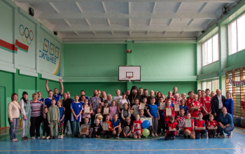 Пасхальный спортивный праздник «Папа, мама, я — спортивная семья!» в ГУО «Средняя школа № 24»