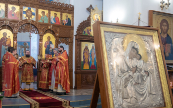 Образ Велятичской Пресвятой Богородицы почтили в кафедральном соборе