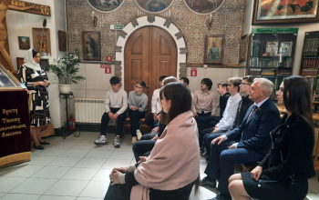 Встреча депутата Александра Шипуло с учащимися СШ № 18