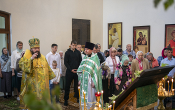 Престольный праздник в Троицком приходе деревни Бытча
