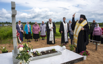 В годовщину приснопоминаемого протоиерея Виктора Гулевича архиерей совершил панихиду и литию