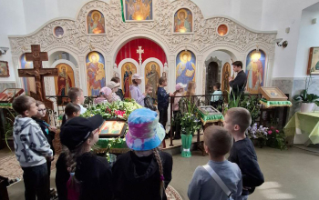 Учащиеся СШ № 3 посетили приход храма Святой Живоначальной Троицы