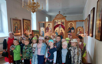 Экскурсии учащихся СШ № 10 в приход храма иконы Божией Матери "Всех скорбящих Радость"