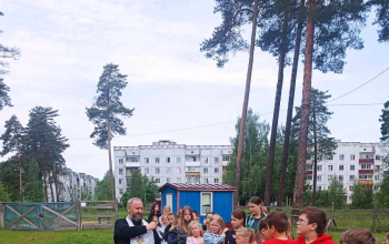 Школьники посетили храм святого великомученика Георгия Побеносца 