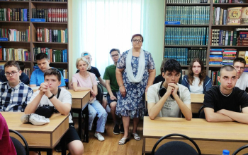 Продолжаются дни православия для школьников в приходе храма Рождества Христова