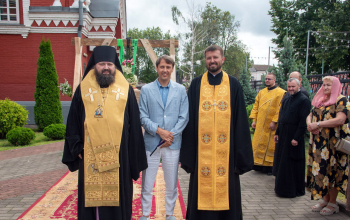 Новый колокол освящен в кафедральном соборе