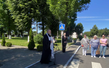 Митинг ко Дню Независимости в аг.Лошница