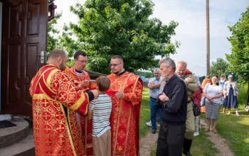 Престольный праздник  в храме-часовне в честь святых Царственных Страстотерпцев д. Юзефово