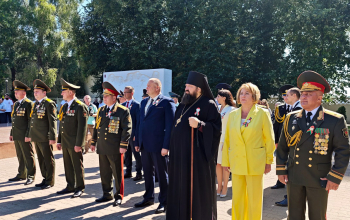 Епископ Амвросий принял участие в торжествах, посвященных Дню Независимости