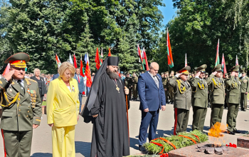Епископ Амвросий принял участие в торжествах, посвященных Дню Независимости