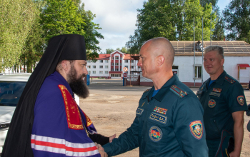 В день памяти мч. Иоанна Воина в Светлой Роще совершена Божественная литургия 