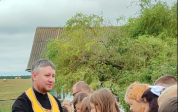 Праздничная линейка к началу учебного года в ГУО «Кищино-Слободская средняя школа»