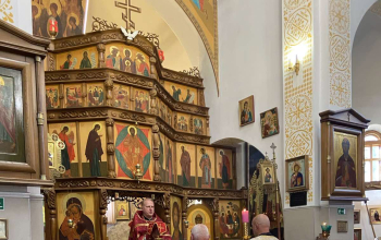 Молебен о  страждущих недугом винопития в приходе храма святого благоверного князя Димитрия Донского