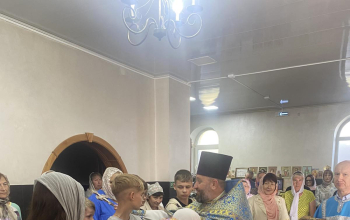 Молебен на начало учебного года в храме святого великомученика Георгия Победоносца