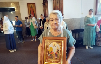 Молебен о страждущих недугом винопития в храме Рождества Христова
