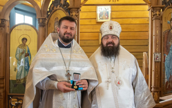 Освящение храма в честь святых апостолов Петра и Павла в аг. Неманица