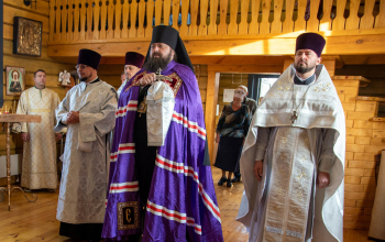 Освящение храма в честь святых апостолов Петра и Павла в аг. Неманица