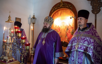 Престольный праздник в храме Воздвижения Креста Господня