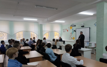 Просветительская беседа в рамках акции «Я и моя семья – без сквернословия»