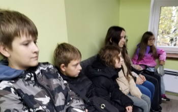 Беседа иерея Артемия Щербицкого с учащимися 12 средней школы